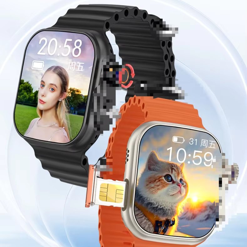 4g Sim Card Smartwatch GPS Wifi Dual Video Camera Men Fashion Hombre Pgd Smart Watch